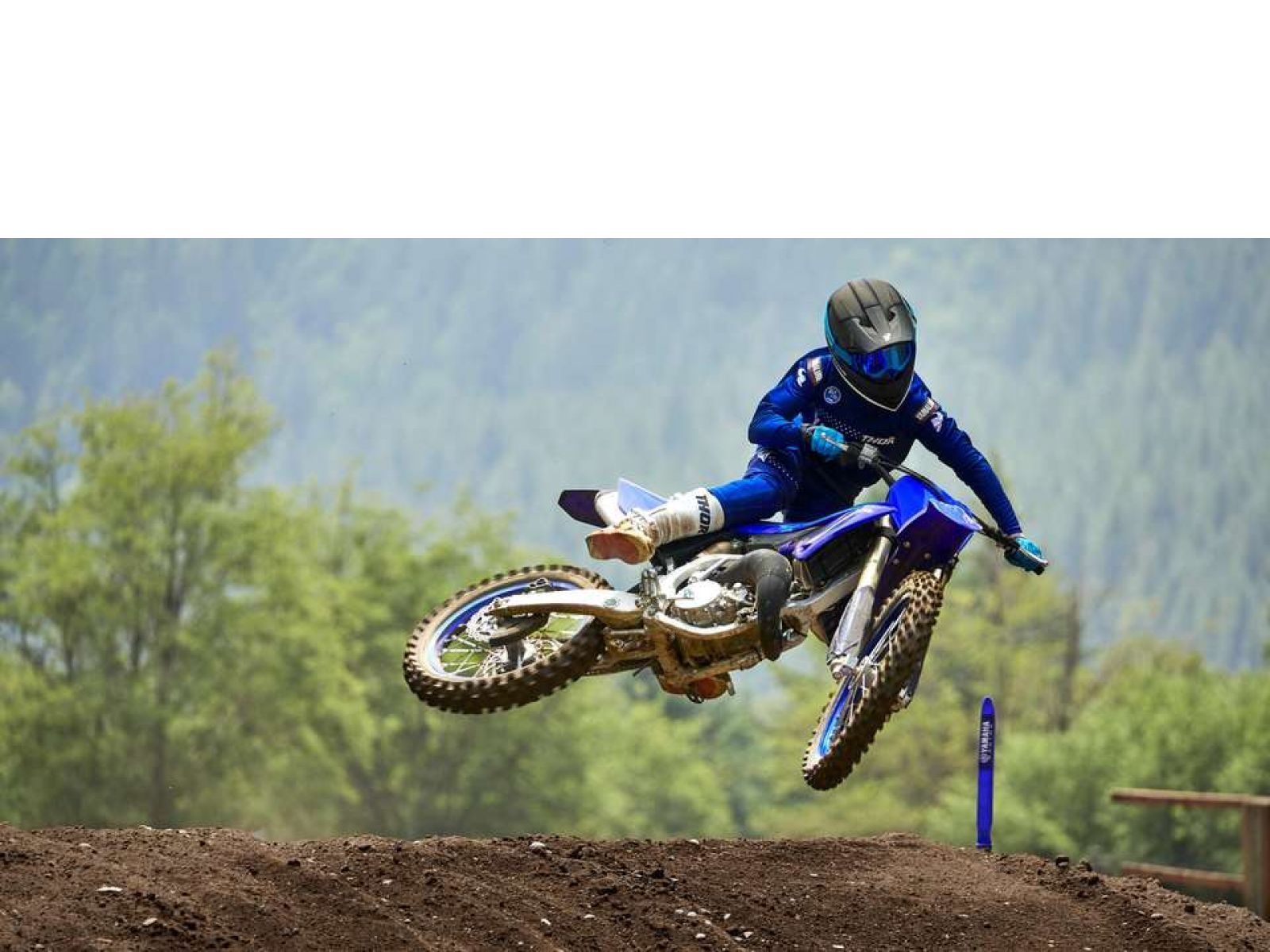 Мотоцикл YAMAHA YZ125 (Icon Blue) 2024